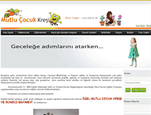 Tablet Screenshot of mutlucocukkresi.com